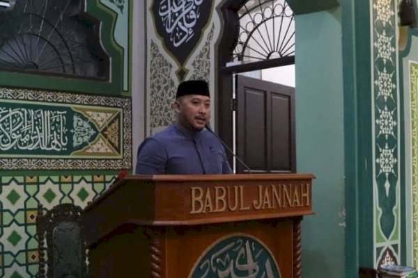 Kompak, Tripika Kecamatan Beserta TP PKK Panakkukang Safari Ramadhan di Masjid Babul Jannah