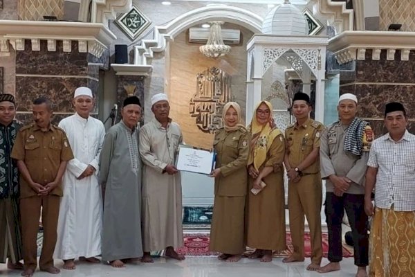 Safari Ramadhan 1444 H, Camat Hamna Faisal Sasar Beberapa Masjid di Kecamatan Wajo