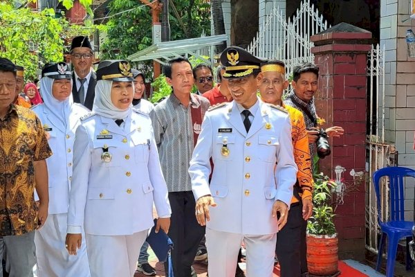 Camat Hamna Faisal Dampingi KDH Wakatobi Kunjungi Dua Longwis di Kecamatan Wajo