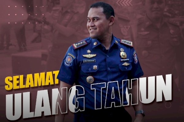 Sekretaris Damkar Makassar Berulang Tahun