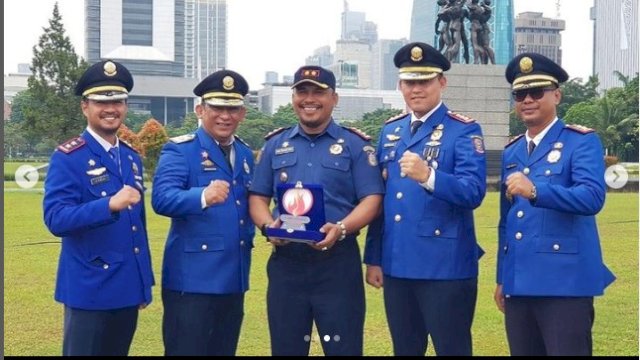 Damkar Makassar Raih Juara Favorit dalam National Firefighter Skill Competition 2023