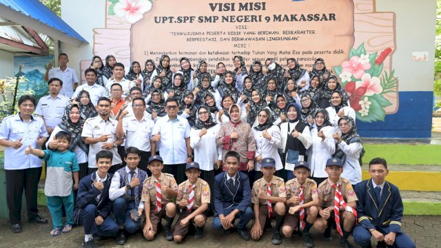 Bunda PAUD Kota Makassar Lanjut Sambangi Satu Sekolah Tinjau Implementasi Studi Tiru