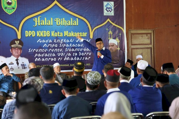Danny Pomanto Hadiri Halal Bi Halal KKDB Kota Makassar, Pererat Tali Silaturahmi dengan Warga Barru