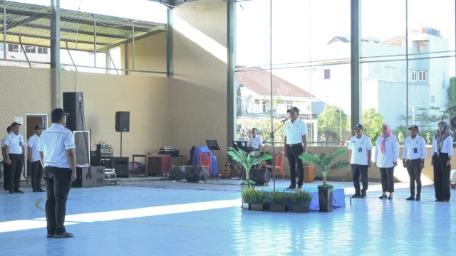 Gelar Apel Pagi, Direksi Perumda Air Minum Pastikan Kedisiplinan Pegawai Setelah Cuti Bersama