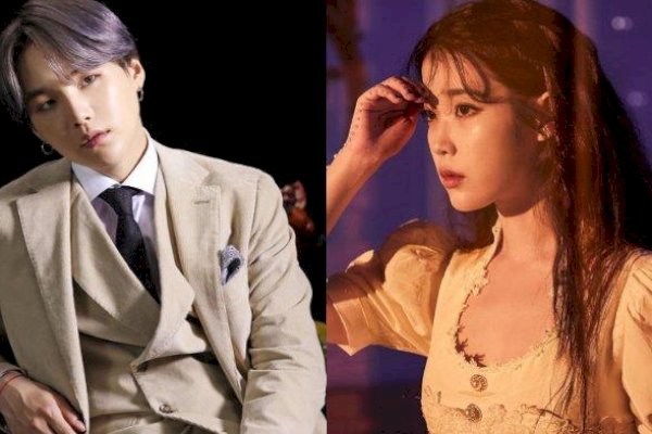 Kolaborasi Suga BTS dan IU Dominasi Chart Oricon