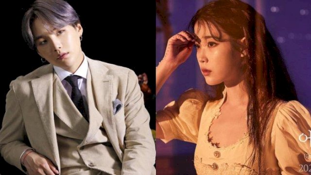 Kolaborasi Suga BTS dan IU Dominasi Chart Oricon