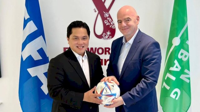 Indonesia Terhindar Sanksi Berat, Erick Thohir : FIFA Hanya Beri Kartu Kuning