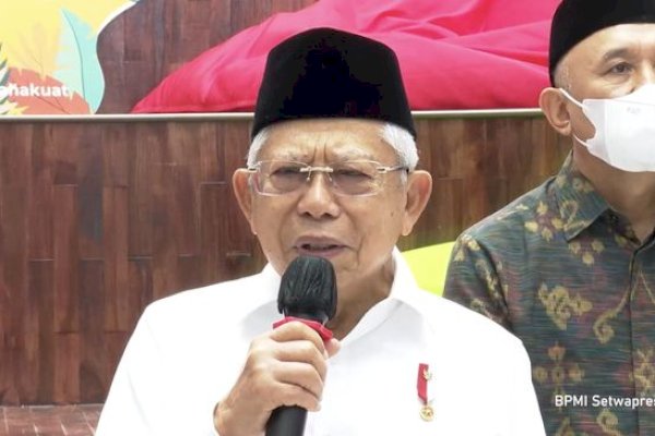 Wapres Ma’ruf Amin Dorong RUU Perampasan Aset Disahkan