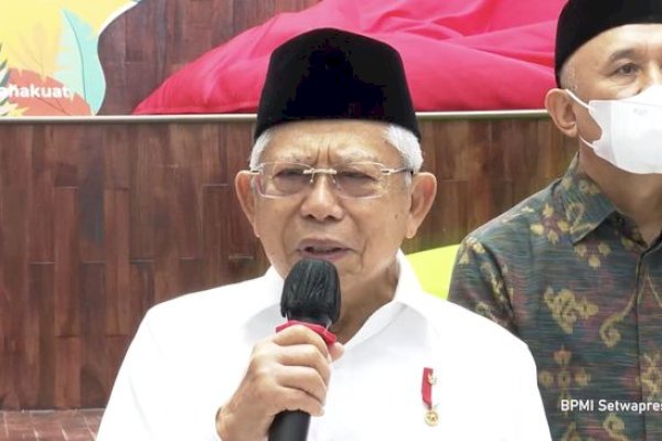 Wapres Ma&#8217;ruf Amin Dorong RUU Perampasan Aset Disahkan