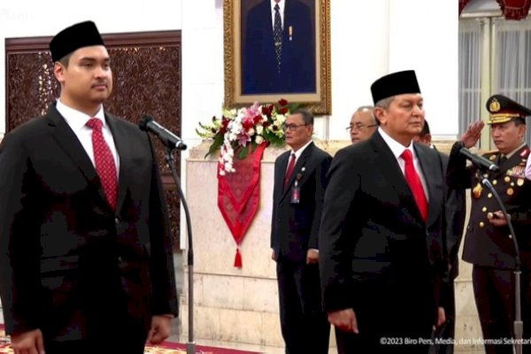 Sah! Jokowi Lantik Dito Ariotedjo Jadi Menpora Gantikan Amali