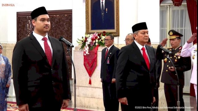 Sah! Jokowi Lantik Dito Ariotedjo Jadi Menpora Gantikan Amali