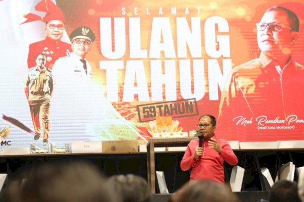 Genap Berusia 59 Tahun, Wali Kota Makassar Danny Pomanto Dibanjiri Ucapan Selamat Ulang Tahun