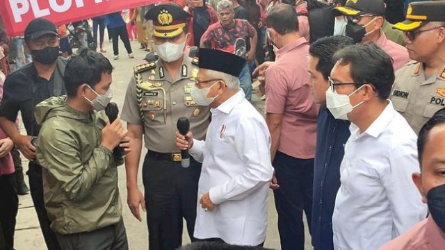 Jangan Sampai Kebakaran Kilang Minyak Terulang, Wapres Ma&#8217;ruf Amin: Pertamina Harus Evaluasi Seluruh Kilang