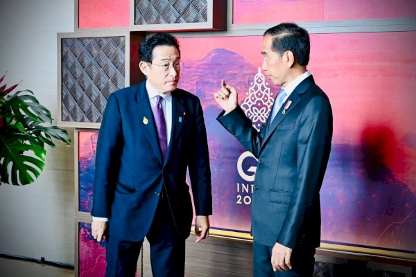 Bertemu PM Jepang, Jokowi Bahas Kerja Sama MRT hingga IKN