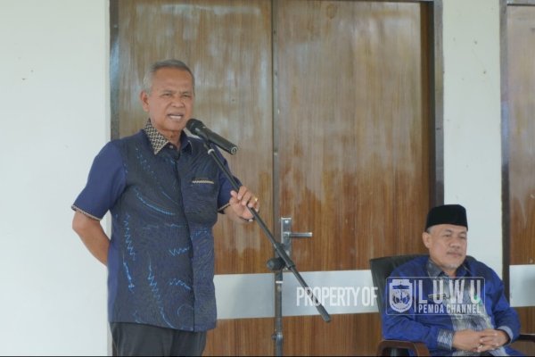 Bupati Basmin Mattayang Launching Penyaluran Cadangan Beras di Luwu