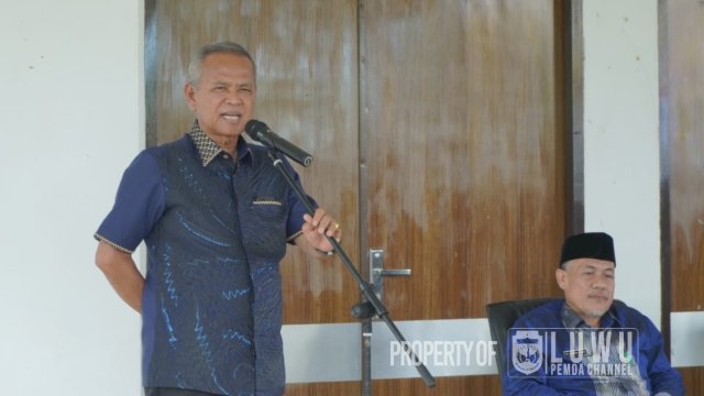 Bupati Basmin Mattayang Launching Penyaluran Cadangan Beras di Luwu