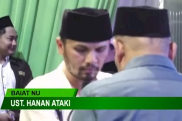 Dibaiat Masuk NU, Hanan Attaki: Saya Akan Syiarkan Ajaran Aswaja