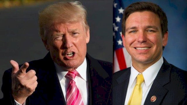 Trump-DeSantis. (F-INT) 