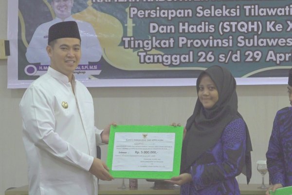 Pangkep Target 5 Besar STQH ke-33 Tingkat Provinsi Sulsel