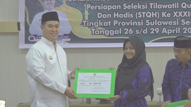 Pangkep Target 5 Besar STQH ke-33 Tingkat Provinsi Sulsel