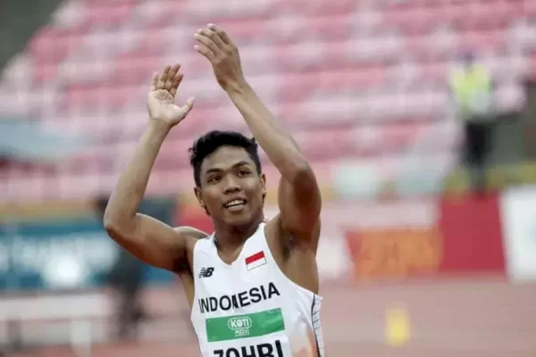 Zohri Raih Perunggu di Debut 200 Meter Putra SEA Games 2023