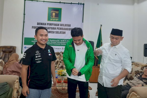 Partai PPP Kembali Rekrut Bacaleg Milenial, Kali Ini Eks Kader Golkar Makassar