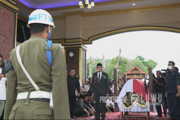 Pemkab Luwu Gelar Upacara Sipil Pelepasan Jenasah Almarhum Syukur Bijak