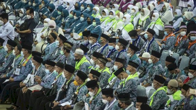 Ilustrasi Calon Haji.(F-INT)