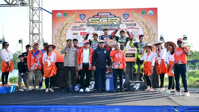 Lucky Kaddi Pembalap RMS Racing Team Jadi Juara di SCR 1 di Sidrap