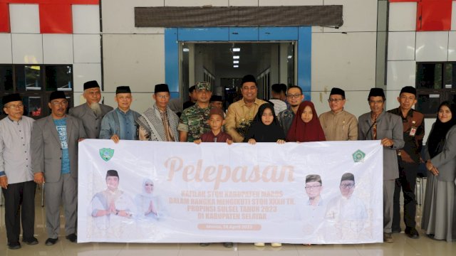 Bupati Maros Lepas Kontingen yang Akan Berlomba di Ajang STQ Tingkat Provinsi