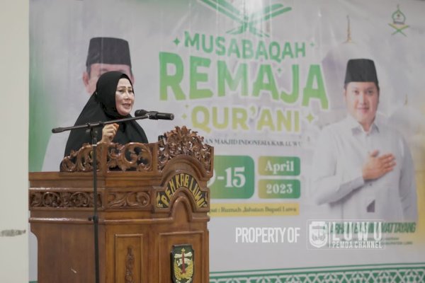 Ketua Dewan Penasehat PD DMI Luwu Hayarna Apresiasi Lomba Musabaqah Remaja Qur’ani