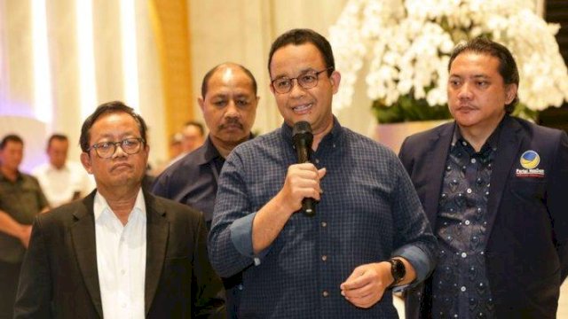 Anies Usai Ngobrol Bareng Surya Paloh: Ikhtiar Tak Berubah, Rencana Jalan Terus