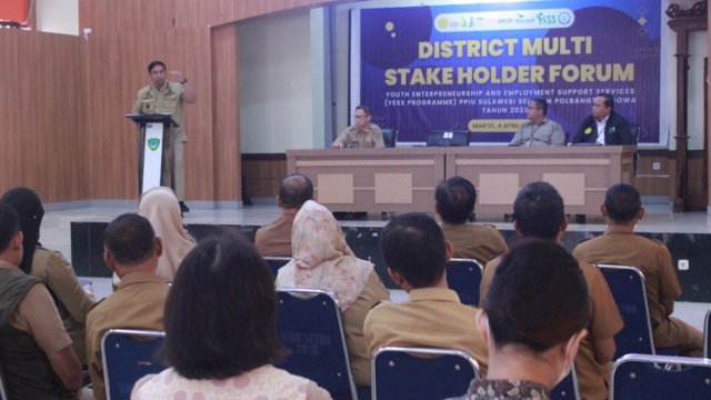 Di Forum District Multi Stakeholder Program Yess, Bupati Maros Chaidir Syam Tekankan Sinergitas Tiap OPD