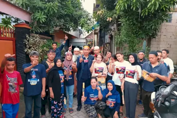 Kunjungi Kecamatan Mariso dan Mamajang, Warga Doakan Rudianto Lallo Jadi Wali Kota Makassar