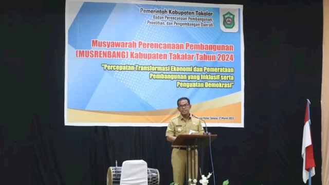 Pj. Bupati Takalar Buka Musrenbang Kabupaten Takalar Tahun 2024