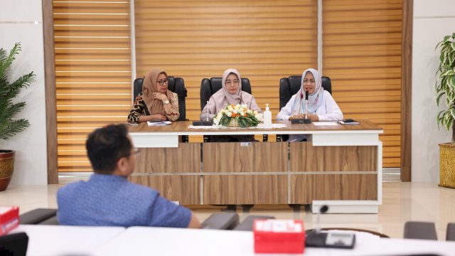 Tim Percepatan Penurunan Stunting Sulsel Rapat Evaluasi Program Kerja Triwulan I