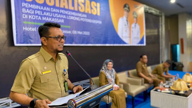 Kepala Disdag Makassar, Arlin Ariesta Hadiri Sosialisasi Pembinaan dan Pengembangan Bagi Usaha UMKM Lorong.