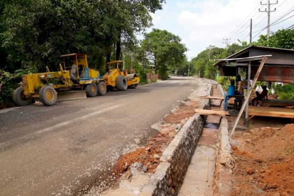 Prioritas 2023, Gubernur Andi Sudirman : Alhamdulillah, Progres Rekonstruksi Jalan Yasin Limpo