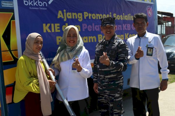 Bkkbn Sulsel Bersama Lantamal VI Makassar Gelar Pelayanan KB