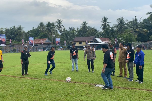 Kejuaraan Sepakbola RMS Cup di Enrekang, Wasianto: Tetap Kedepankan Sportivitas!