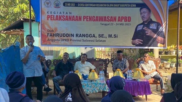 Rangga Harap Peserta Jadi Mediator Penyebar Informasi Tentang Tujuan Pengawasan APBD Sulsel