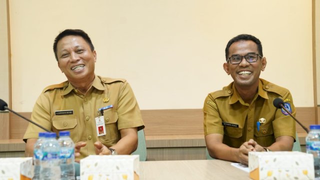 Andi Darmawan – Setiawan Aswad Pisah Sambut Jabatan Kepala Bappelitbangda