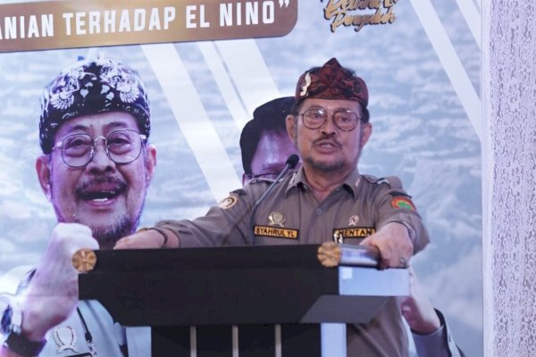 Pelatihan Petani ke 13 juta, Mentan SYL Minta Semua Bersiap Hadapi El Nino