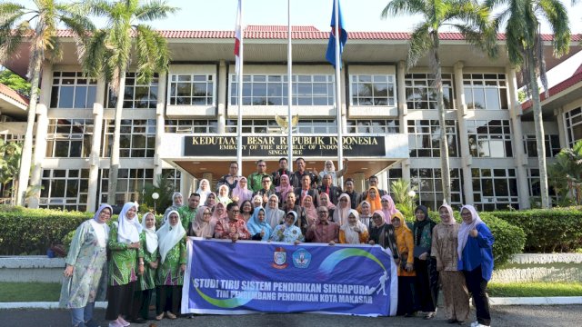 Diterima Dubes RI Untuk Singapura, Bunda PAUD Kota Makassar Bahas Pendidikan