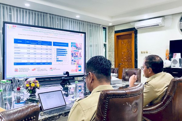 Kadisdag Arlin Dampingi Wali Kota Makassar saat Rakor Pengendalian Inflasi Bersama Kemendagri