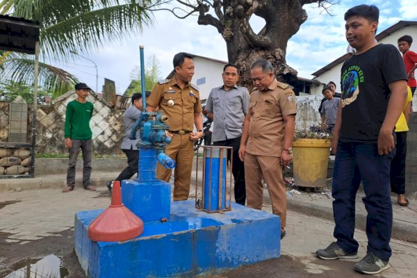 Camat Alamsyah Pantau Pemanfaatan Bantuan Sarana Air Bersih di Kelurahan Tallo