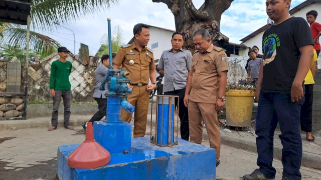 Camat Alamsyah Pantau Pemanfaatan Bantuan Sarana Air Bersih di Kelurahan Tallo