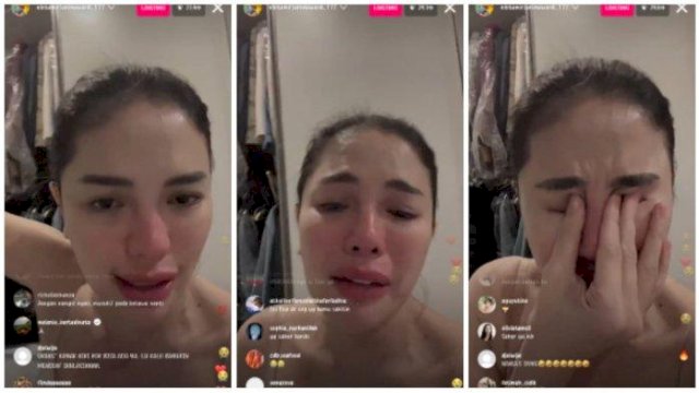 Nikita Mirzani Menangis Gegara Cincin Nikah Diminta Antonio Dedola