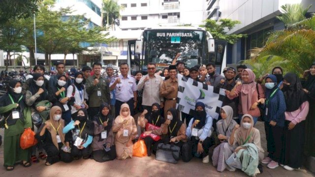 Bank Sulselbar Bersama Pemkab Selayar Fasilitasi 120 Mahasiswa Mudik Gratis 