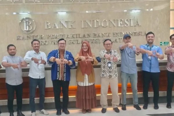 Direksi Perumda Parkir Makassar Raya Audiens ke Deputi BI, Bahas Implementasi Digitalisasi Sistem Perparkiran